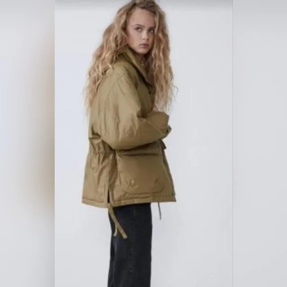 NWOT 🏷*** ZARA OVERSIZED JACKET WITH POCKETS - Picture 4 of 6